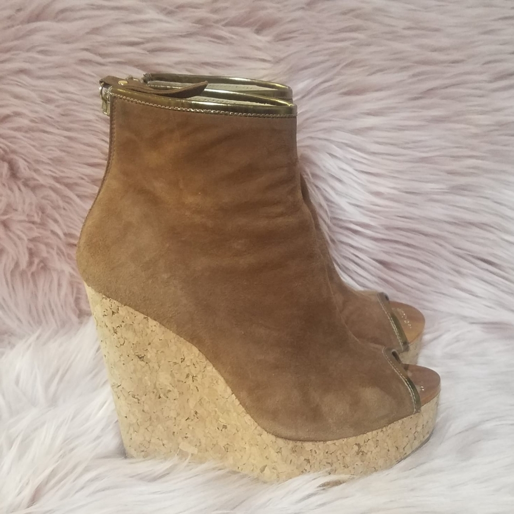 Jimmy Choo Woman's Wedge Booties Size 5 / 35